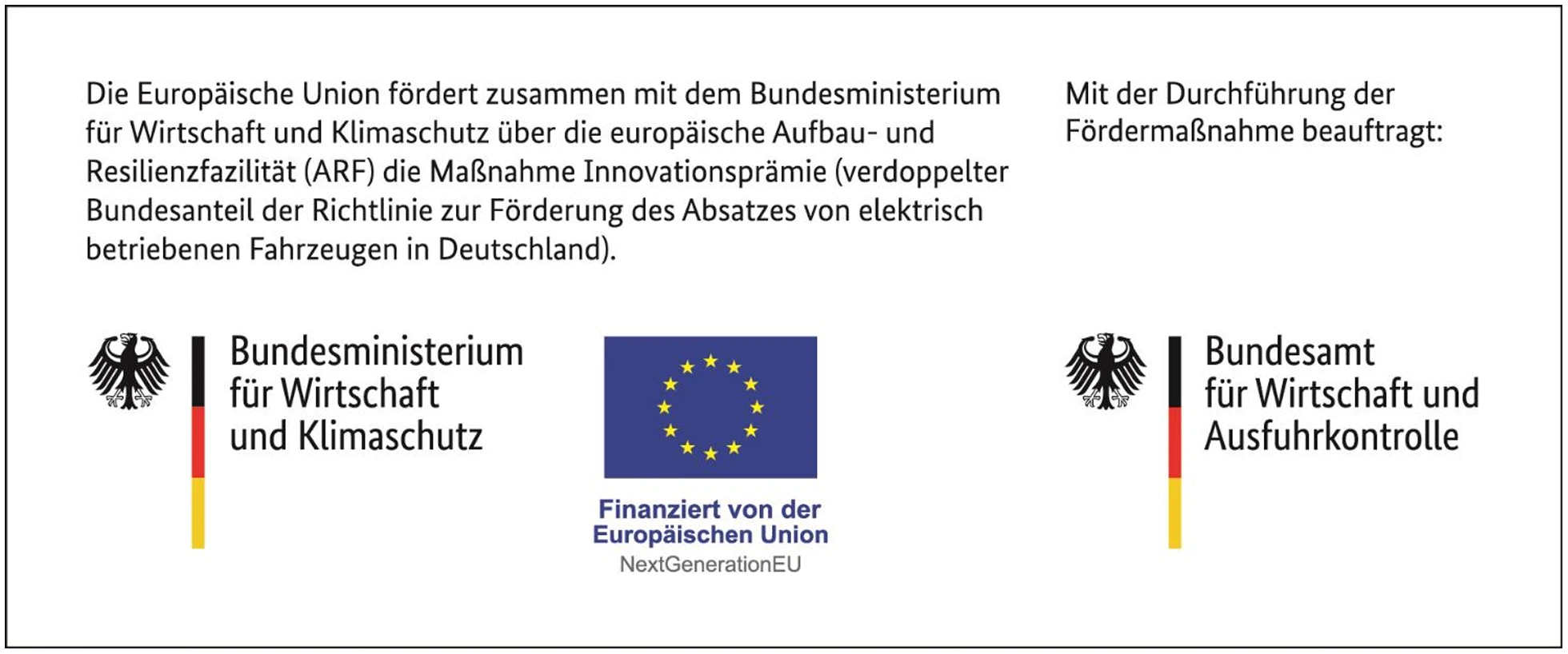 Förderung vom Bundesministerium für Wirtschaft und Klimaschutz